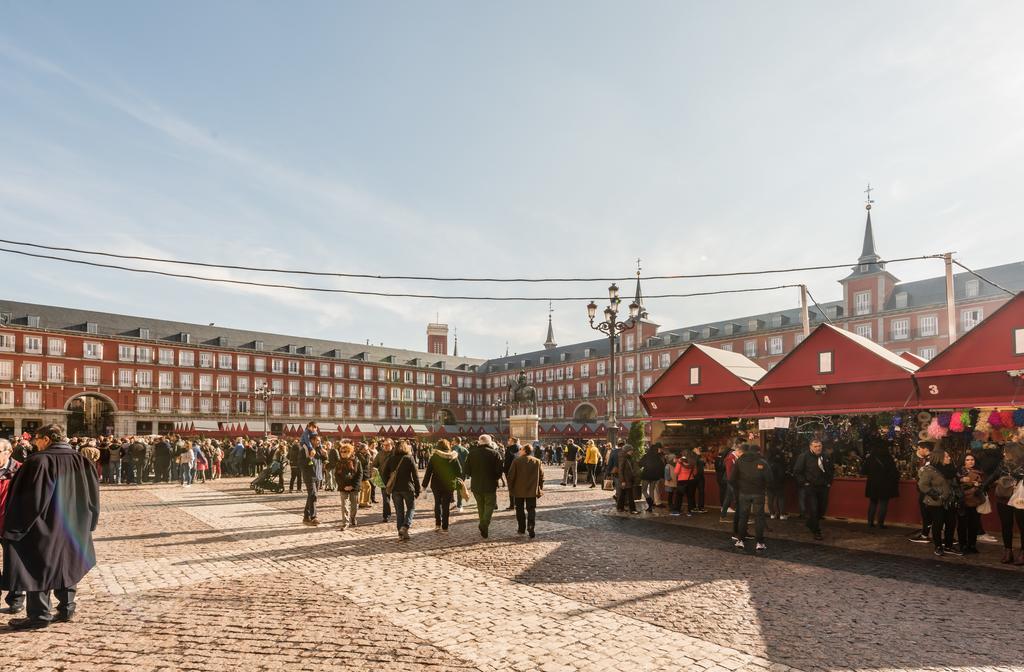 Plaza Mayor Apartment Madrid Eksteriør billede