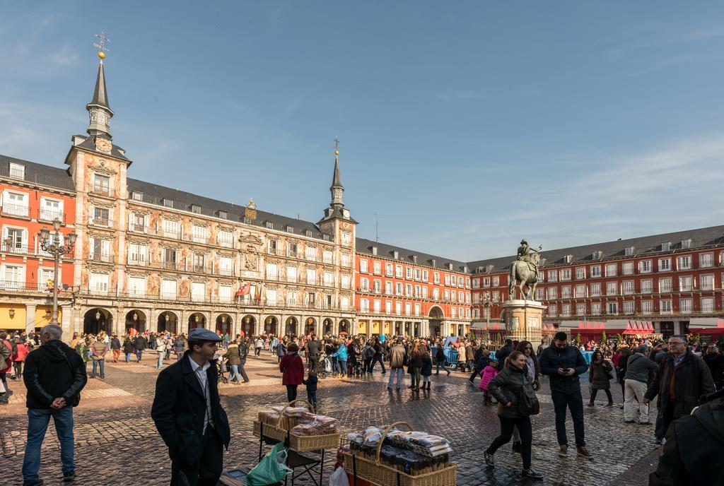 Plaza Mayor Apartment Madrid Eksteriør billede